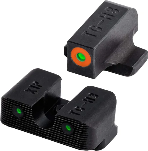 TRUGLO Tritium Pro - Miras nocturnas para pistola, compatibles con Springfield Armory XD Series | Mira delantera y trasera compacta y duradera que