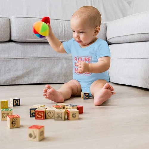 Miniatura 6 de Body de bebé personalizado Futuro Anime Nerd Humor divertido Algodón Niño y Niña Ropa