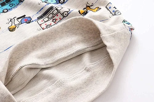 Miniatura 3 de Sudaderas para niños pequeños, de algodón, de manga larga, cuello redondo, sin botones, con estampado de dibujos animados, 2-7T