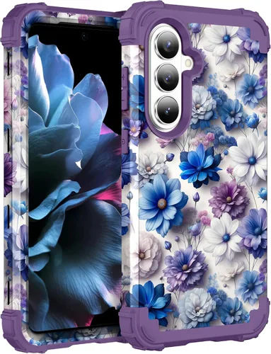 Miniatura 14 de Hocase Funda para Galaxy S20 FE 5G, Protección resistente a prueba de golpes, goma de silicona suave + parachoques de plástico duro, funda