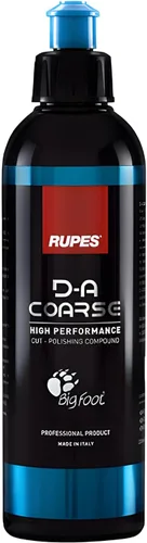 RUPES Compuesto de pulido de corte grueso D-A de alto rendimiento de 8.5 fl oz para detallar y eliminar arañazos de automóviles (paquete de 1) |