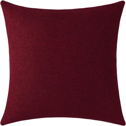 Miniatura 53 de Jeneoo - Fundas de almohada decorativas rojas brillantes de chenilla suave, fundas de cojín cómodas y sólidas para sofá de sala de estar