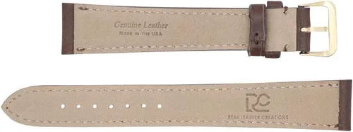 Miniatura 3 de Real Leather Creations Fabricado en los Estados Unidos Cuero genuino Montana Correas largas grandes y altas American Factory Direct Para relojes