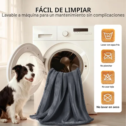 Miniatura 8 de Cobija impermeable para mascotas, a prueba de líquidos, para sofá, cama, sillón, reversible, vellón, forro polar, protector de muebles, diferentes
