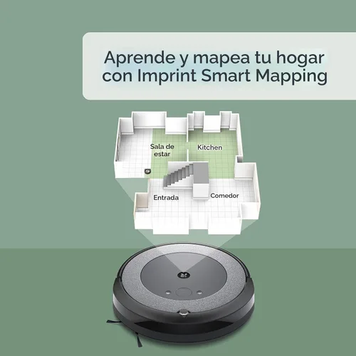 Miniatura 6 de iRobot Roomba Combo i5+ Robot aspirador y trapeador con vaciado automático, limpia por habitación con mapeo inteligente, se vacía hasta 60 días