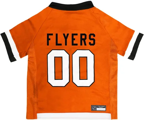 Miniatura 6 de Camiseta NHL Calgary Flames para perros y gatos, talla XL. ¡Deja que tu mascota sea un verdadero fanático de la NHL!