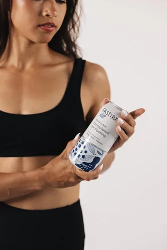 Miniatura 7 de FAST:RX Bebida de electrolitos en ayunas, hidratación sin azúcar, cero calorías con vitaminas y minerales, ayuno intermitente y ceto, arándanos