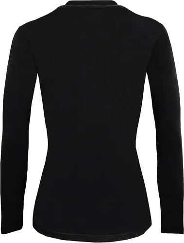 Miniatura 100 de Natural Uniforms Camiseta Under Scrub para mujer, cuello redondo, manga larga, paquete de 3, paquete múltiple de 3