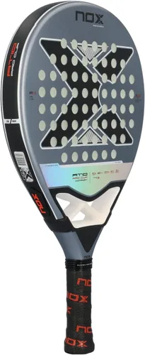Miniatura 3 de Pala de pádel AT10 Pro Cup Comfort de Agustin Tapia 2025 Raqueta de lágrima serie PRO Tecnología Smartstrap HR3 Core Fibra de vidrio cara