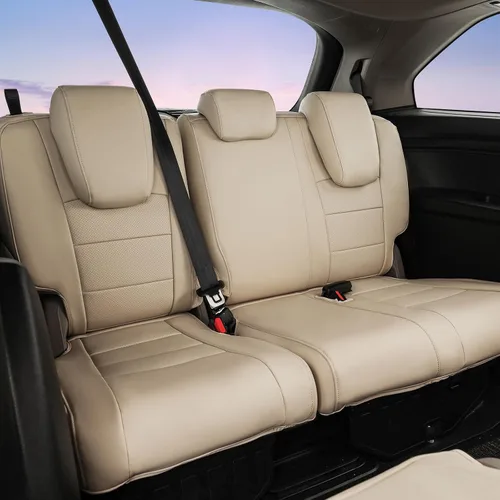 Miniatura 3 de coverdream Odyssey Fundas de asiento de automóvil de ajuste personalizado para Honda Odyssey 2004-2010, asiento de capitán de 2ª fila, totalmente