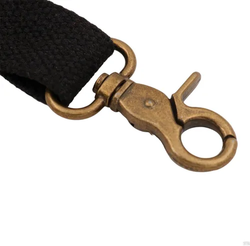Miniatura 6 de BIKICOCO Gancho giratorio con cierre de pinza de langosta, clip de resorte, extremo ovalado de 1 pulgada, bronce - paquete de 10