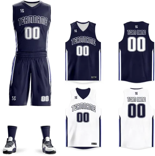 Personaliza tu propio uniforme de baloncesto reversible, nombre y número personalizados para hombresmujeres y jóvenes, talla única