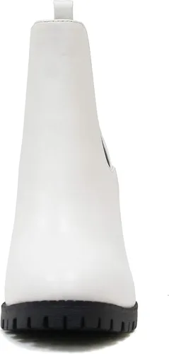 Miniatura 3 de Soda Glove - Botines con suela con ranuras, elástico lateral y tacón grueso