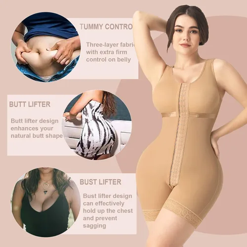 Miniatura 3 de Prendas moldeadoras postparto BBL etapa 2 para mujer