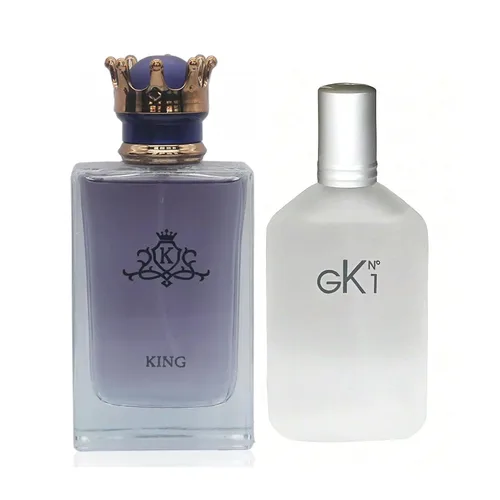 Miniatura 21 de King&1 Billion Lucky Men Colonia Set Eau De Parfum Spray para hombres, notas afrutadas enriquecidas por una fuerte fragancia a base de madera, ideal
