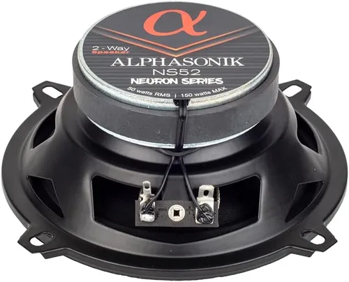 Miniatura 5 de Alphasonik 1 par de altavoces NS52 Neuron Series de 5.25" (300 vatios máximos para el par) 150 vatios máximos por altavoz, altavoz de audio