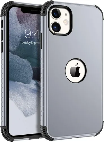 Miniatura 16 de BENTOBEN Funda para iPhone 11, funda para teléfono iPhone 11, resistente 2 en 1, protección completa rugosa a prueba de golpes, híbrida parachoques