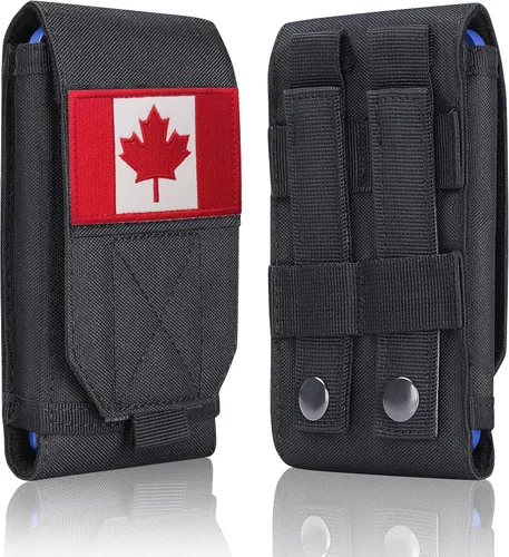 Miniatura 10 de Funda táctica negra para teléfono celular, resistente al agua, para iPhone 11, 12, 13 Pro Max, Samsung S22, S21, S20, FE, Note 20, 10, A13, A12
