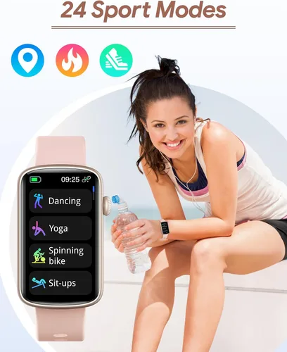 Miniatura 6 de Fitness Tracker, Fitness Watches for Women Men with Heart Rate Monitor Blood Oxygen Sleep Tracker Pedometer, 1.47" Smart Watch Step Calorie Counter