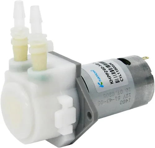Kamoer KHPP260 bomba peristáltica 12V DC laboratorio miniatura de alto flujo 7.4 fl oz/min bomba de circulación autocebante pequeña bomba
