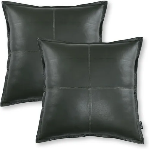Miniatura 111 de Funda de almohada de piel de cordero – Funda de cojín para sofá, fundas decorativas para sala de estar o dormitorio de 20 x 20 pulgadas – Caja