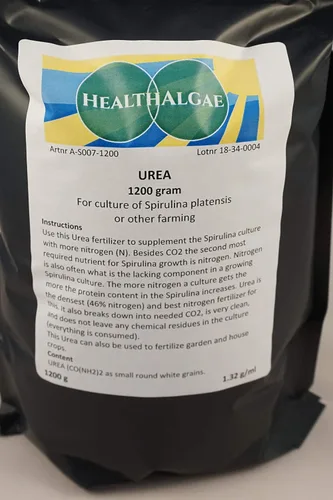 Miniatura 2 de Fertilizante UREA, 42.33 oz (grado sueco) para jardinería y cultivo de espirulina, fertilizante nitrogenado más denso de (42.33 oz)