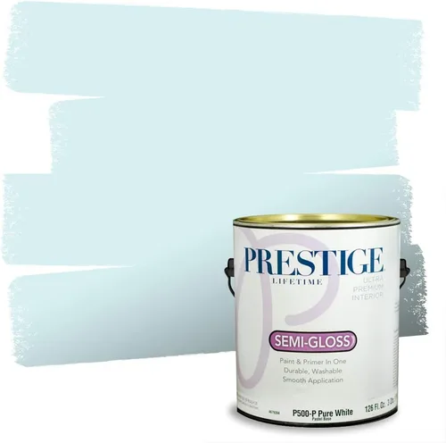 Miniatura 83 de PRESTIGE Pintura interior e imprimación en uno, azul cielo, semi-brillante, 1 galón