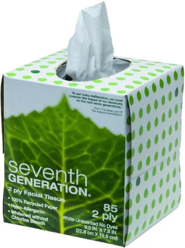 Miniatura 4 de Seventh Generation Pañuelo facial, hojas de 2 capas, cajas de 85 unidades (paquete de 36)
