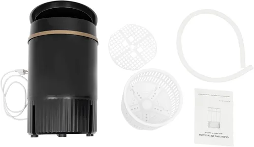 Miniatura 9 de Lavadora portátil de 4.5 L, mini lavadora semiautomática de 260 W con modo de deshidratación, lavadora de una sola tina con control de temporizador