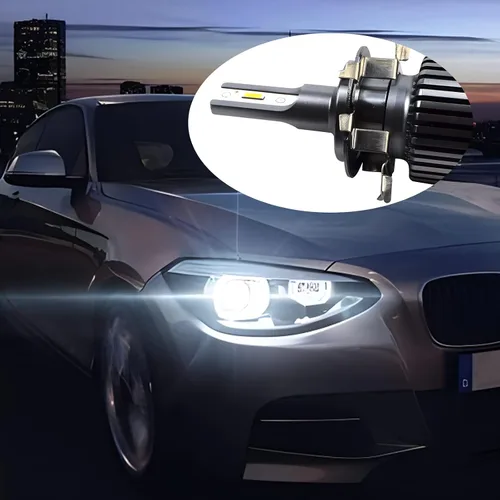 Miniatura 5 de 1 Par de Adaptador LED H7 para Faros Delanteros Retenedor, Adaptador de Faro LED H7 Soporte de Base de Bombilla Socket Retenedor Compatible