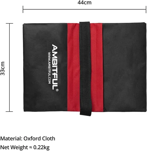 Miniatura 2 de AMBITFUL Juego de bolsa de arena resistente, para estudio de fotografía, escenario, película, alforja para soportes de luz, brazos y trípodes