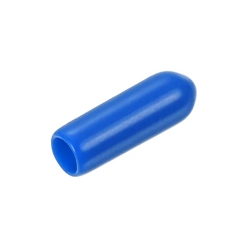 Miniatura 71 de uxcell 80 tapas de goma de 0.551 in de vinilo de identificación redonda tapa tapa de rosca de tornillo protectores negro