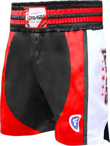 Miniatura 4 de FARABI Pro Boxeo Muay Pantalones cortos de combate para boxeo MMA Muay Thai Fight Shorts