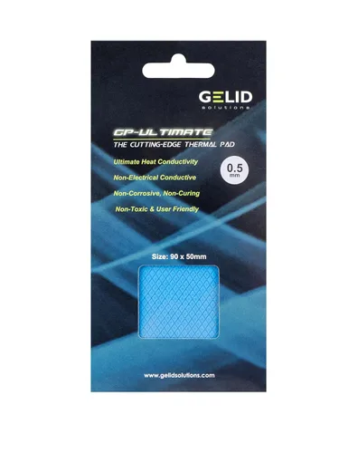 Miniatura 6 de Gelid Solutions GP-Ultimate 15W- Almohadilla térmica 3.543x1.969x0.020 in. Excelente conducción de calor, relleno ideal de huecos. Fácil instalación
