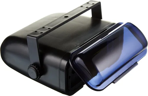 Miniatura 4 de Pyle Receptor de radio marino de 300 vatios con Bluetooth, auxiliar, USB, conexiones RCA, panel frontal digital, cubierta abatible, carcasa