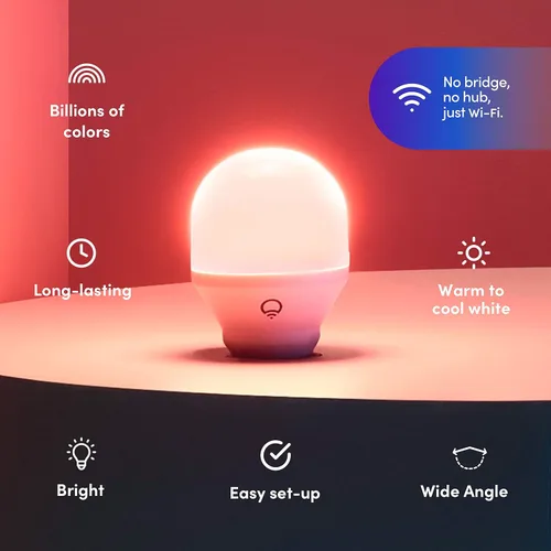 Miniatura 6 de LIFX Bombillas LED inteligentes Wi-Fi a color (1100 lúmenes) y (800 lúmenes)