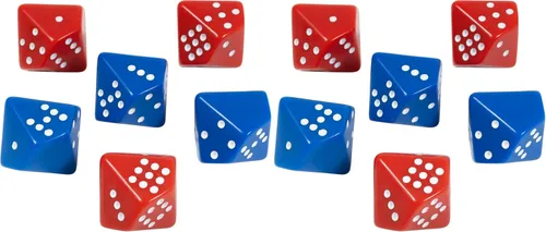 Miniatura 8 de LEARNING ADVANTAGE Dados de subitización Juego de 6 Manipulativo de matemáticas práctico Enseñar la numeración temprana