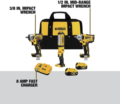 Miniatura 3 de DEWALT DCK302P2 20V MAX* XR Kit combinado automotriz de 3 herramientas
