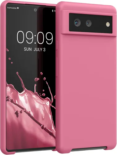 Miniatura 238 de kwmobile Funda Compatible con Google Pixel 6 Pro - Funda de Teléfono de Silicona TPU con Acabado Suave - Azul Caribe