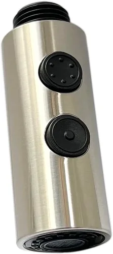 Accesorio de cabezal rociador de grifo de fregadero de cocina, 2 funciones de cabezal rociador extraíble para grifo de cocina, reemplazo de cabezal