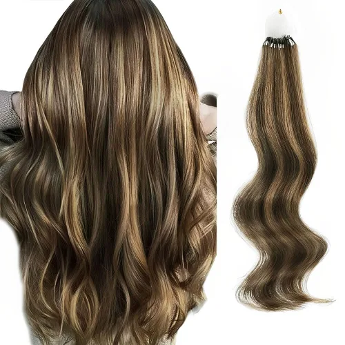 Miniatura 28 de ABH AMAZINGBEAUTY HAIR Extensiones de cabello rizado liso para mujeres negras con punta en I, cabello humano, punta en I, Remy, 50 mechones, punta