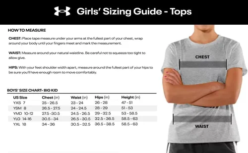Miniatura 5 de Under Armour Girls' Outdoor Long Sleeve Tee, Stylish Crew Neckline, Cute Full Fit