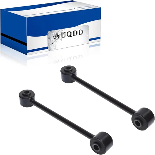 Miniatura 27 de AUQDD 4 unidades (K3197 x2 K80244 x2) Barra estabilizadora delantera y trasera compatible con Je-ep Wrangler TJ 2006-1997