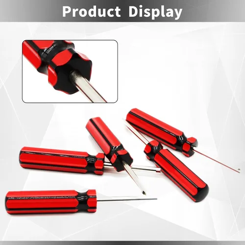 Miniatura 3 de 10Pcs Auto Herramienta de reparación de neumáticos con destornillador para quitar núcleo de válvula 6523339 Herramienta de reparación