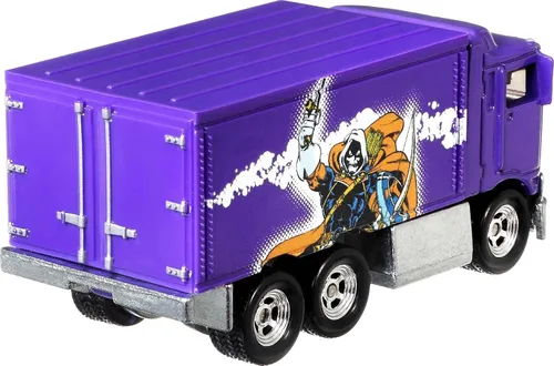 Miniatura 4 de Hot Wheels Pop Culture Hi-Way Hauler - Vehículo a escala 1:64 para niños de 3 años en adelante y coleccionistas de autos de juguete clásicos