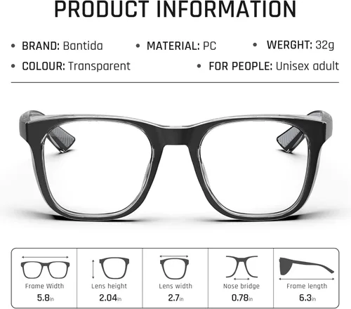 Miniatura 2 de Gafas de seguridad antivaho con protección ocular, gafas de bloqueo de luz azul para mujeres y hombres Verde