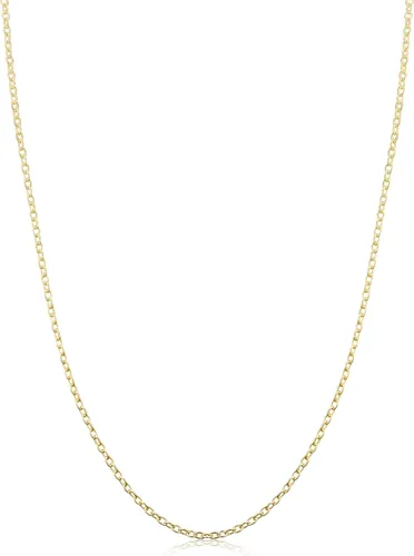 Miniatura 15 de Kooljewelry Collar de plata de ley u oro amarillo sobre plata de ley para mujer (0.047 in, 0.063 in o 0.083 in)