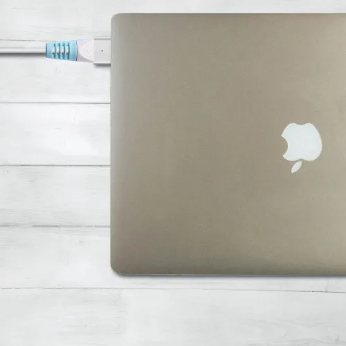 Miniatura 3 de TUDIA KLIP - Protector de cable de carga, organizador protector de cable compatible con MacBook (azul)