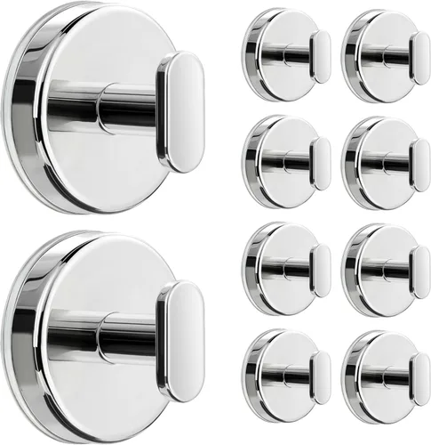 Miniatura 14 de pickpiff - Ganchos de ventosa para ducha: colgador de pared de 15 LB de resistencia para baño, puerta delantera, vidrio, ventana, RV, soporte