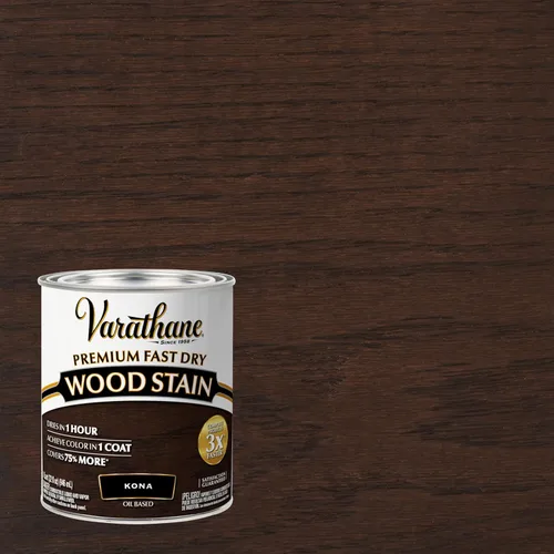 Miniatura 2 de Varathane Premium - Colorante de madera de secado rápido, cuarto de galón, Kona